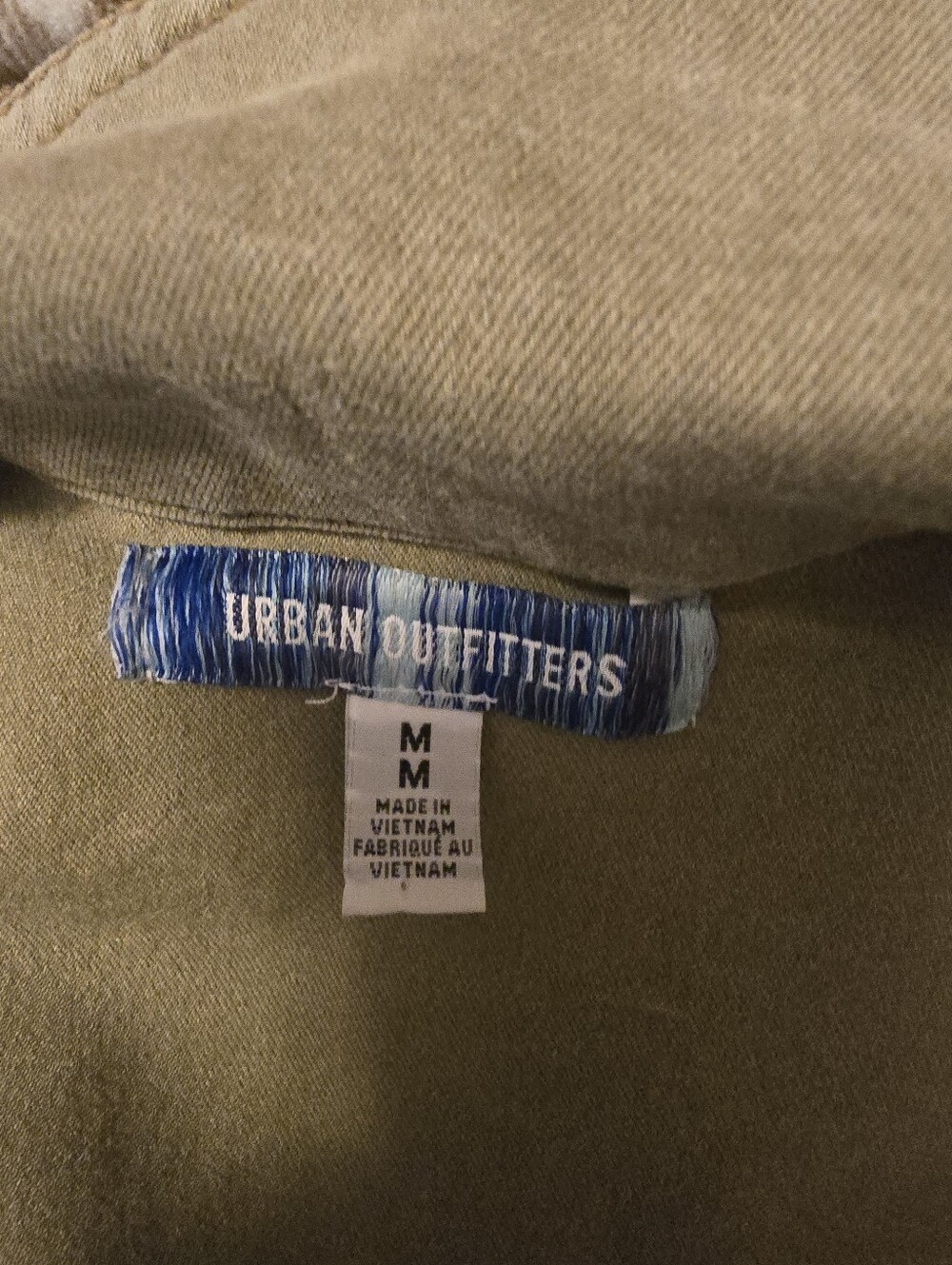 Urban Outfitters Sage Green Utility Jumpsuit Size Medium Wide Leg - Picture 7 of 9